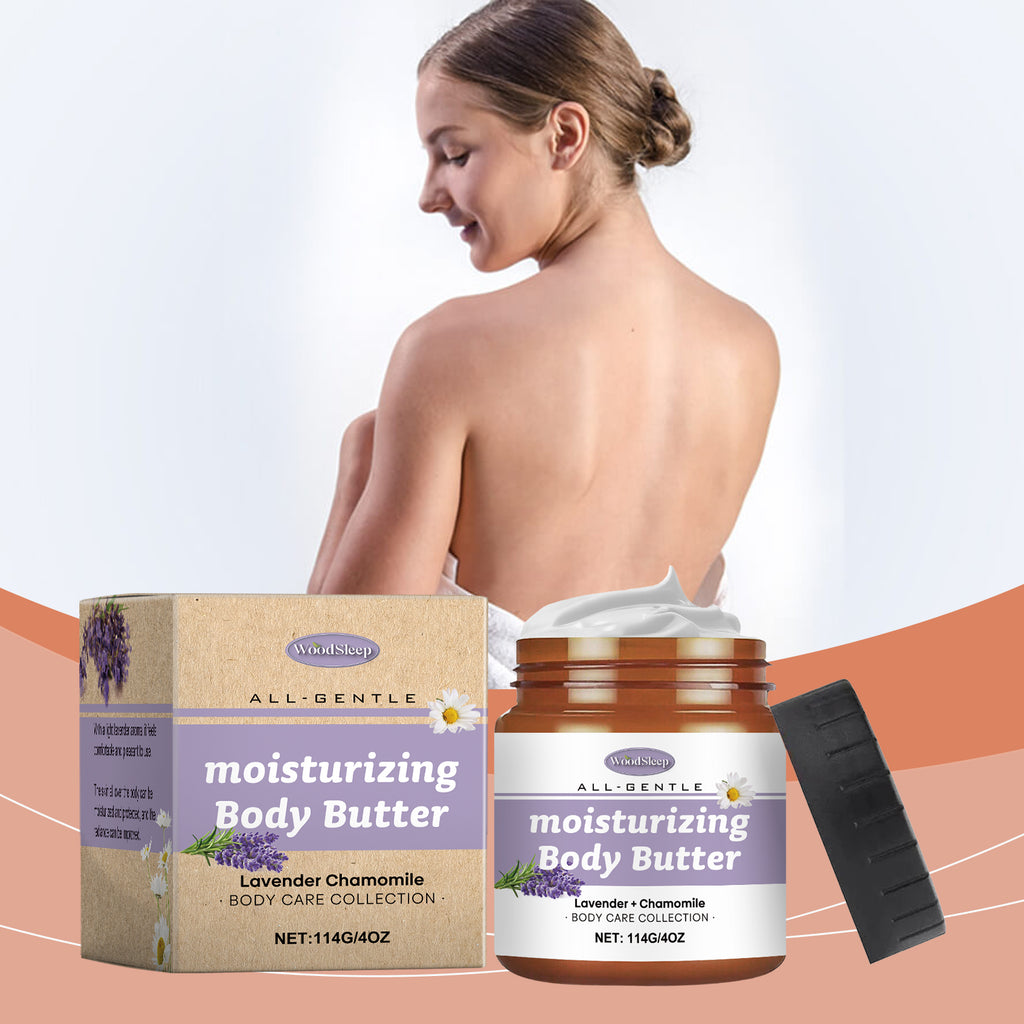 REVASTUDIO Lavender & Chamomile Body Butter — Post-Workout Recovery Moisturizer