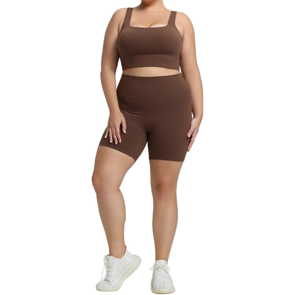 Yoga suit tight fitting sportswear women's fitness suit set