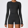 REVASTUDIO Long Sleeve Pilates & Running Top