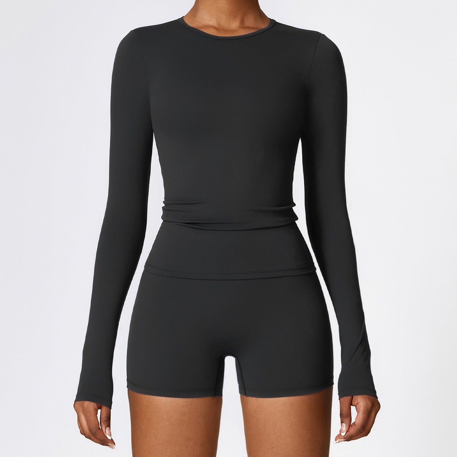REVASTUDIO Long Sleeve Pilates & Running Top