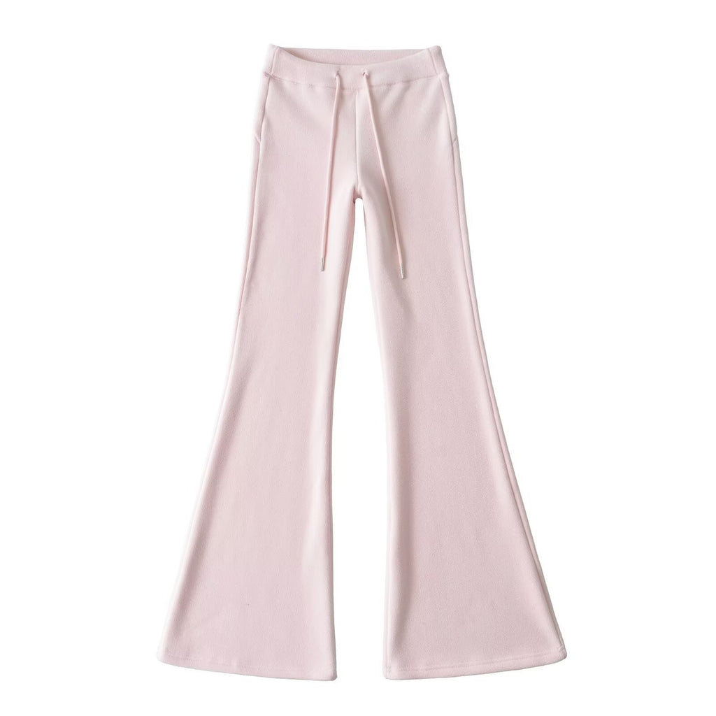 Drawstring low waist yoga sports casual pants