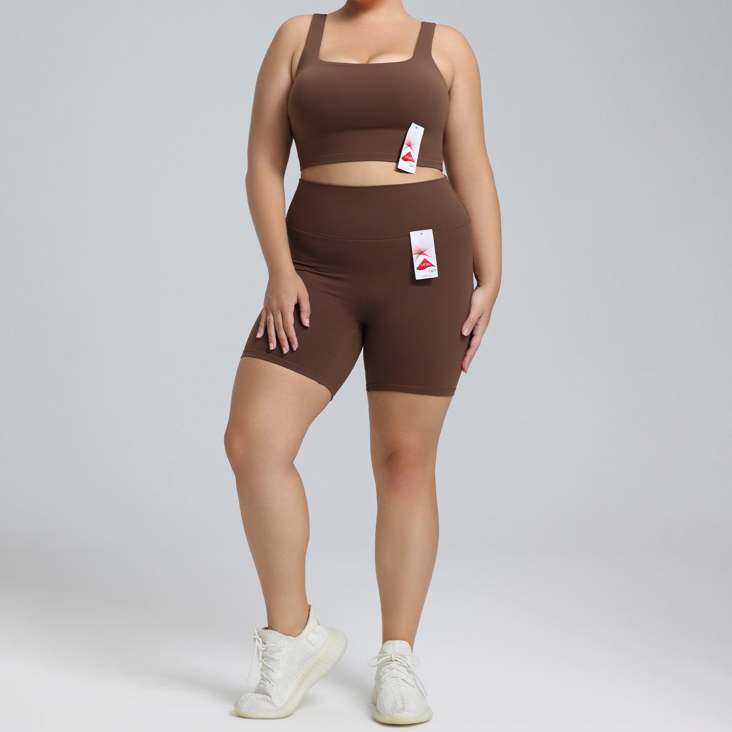 Yoga suit tight fitting sportswear women's fitness suit set