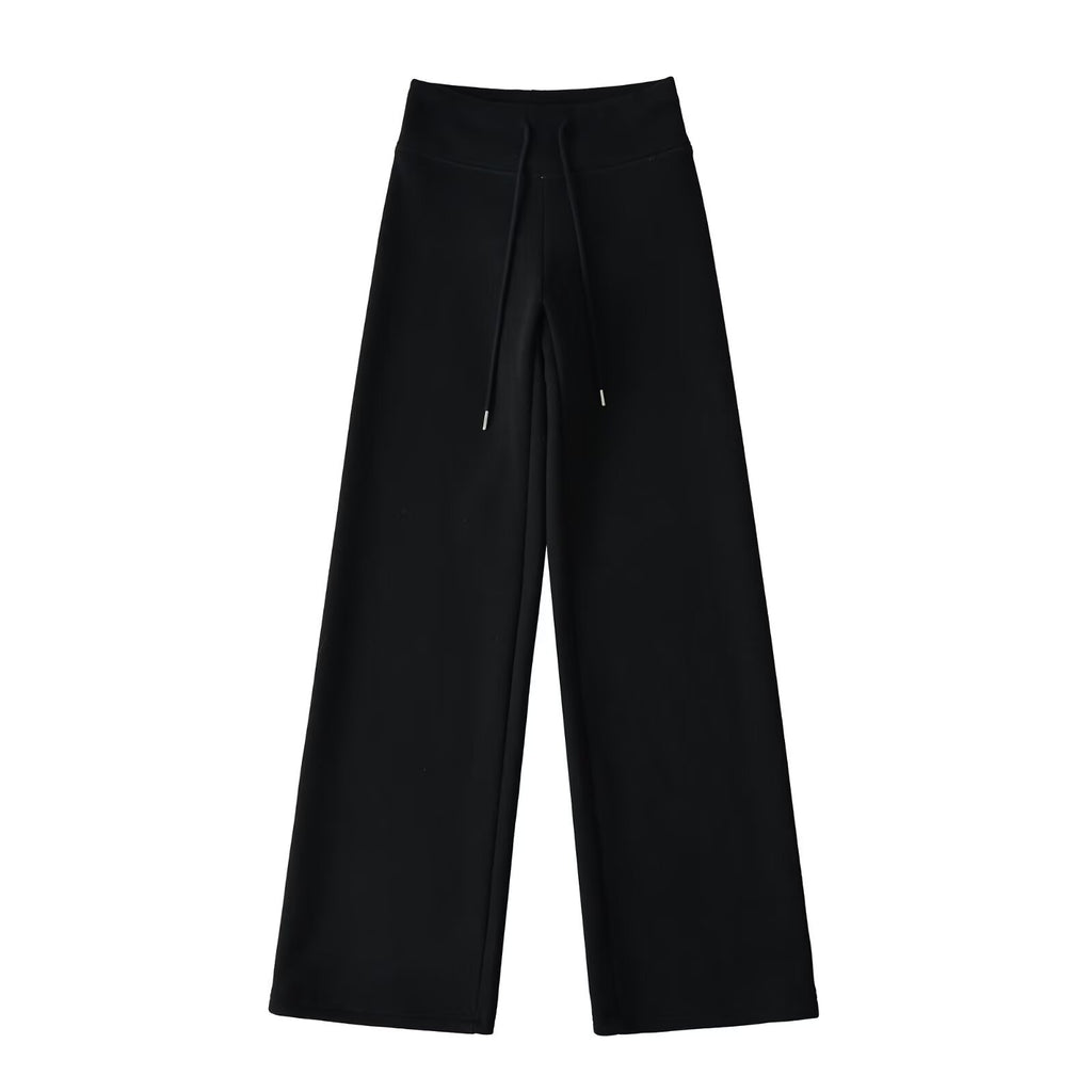 Straight leg wide leg yoga sweatpants and casual pants
