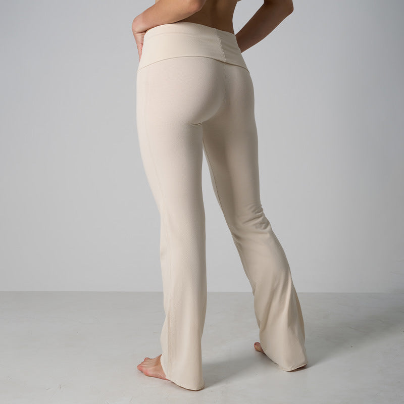 Lounge Trousers High Waist Eco-Friendly Loose Yoga Pants for Women