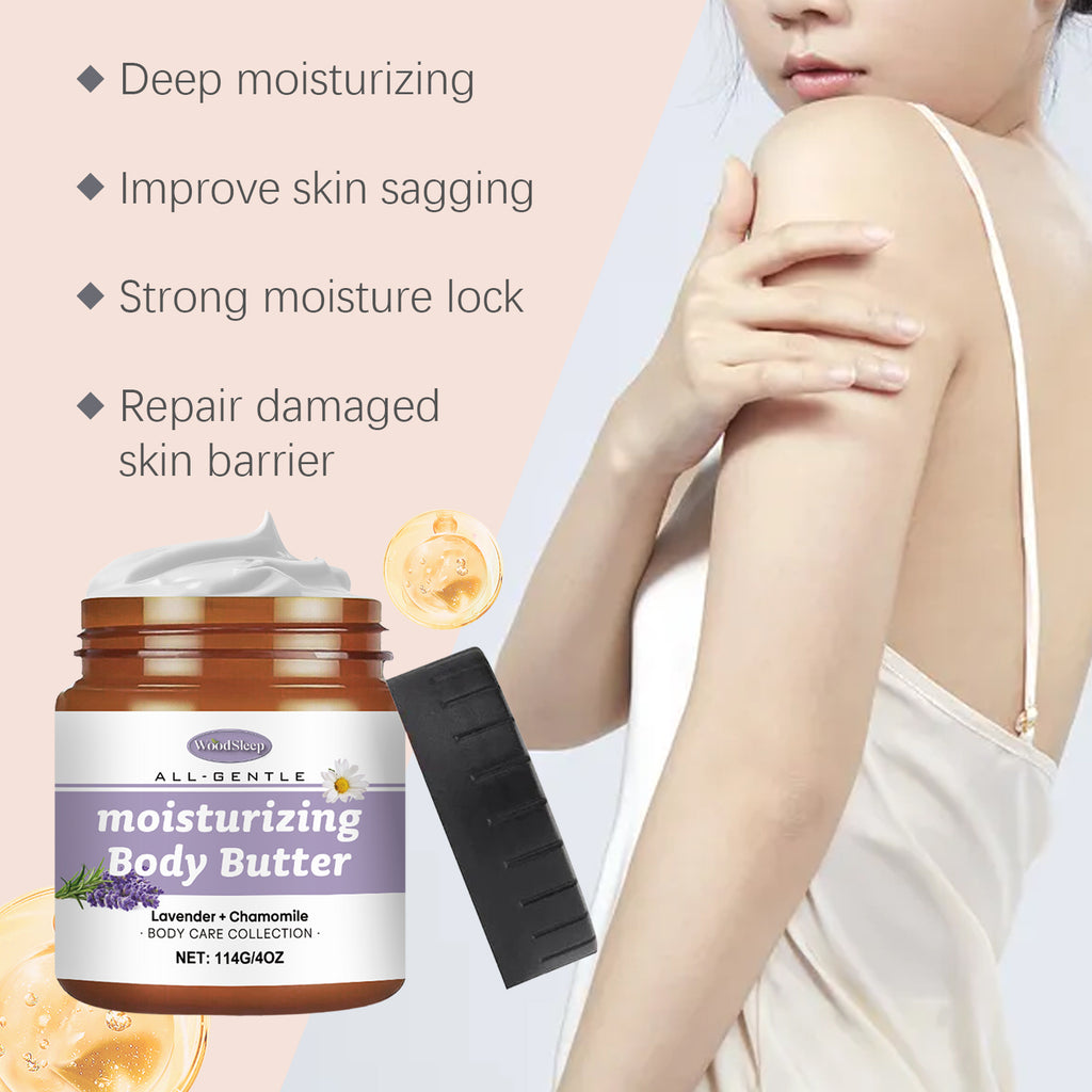 REVASTUDIO Lavender & Chamomile Body Butter — Post-Workout Recovery Moisturizer