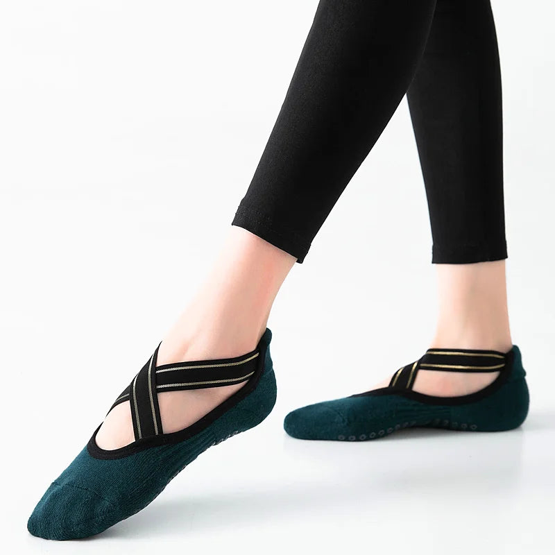 Reva Studio Grip Socks — Non-Slip Barre & Pilates