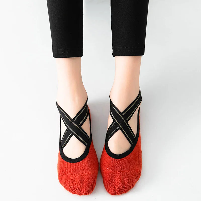 Reva Studio Grip Socks — Non-Slip Barre & Pilates