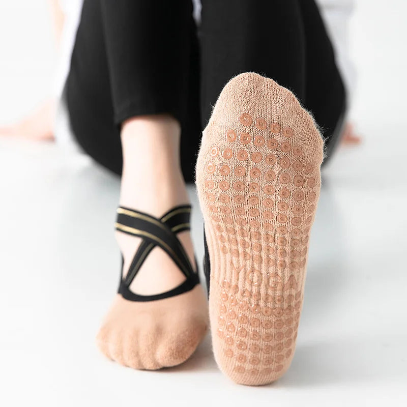 Reva Studio Grip Socks — Non-Slip Barre & Pilates