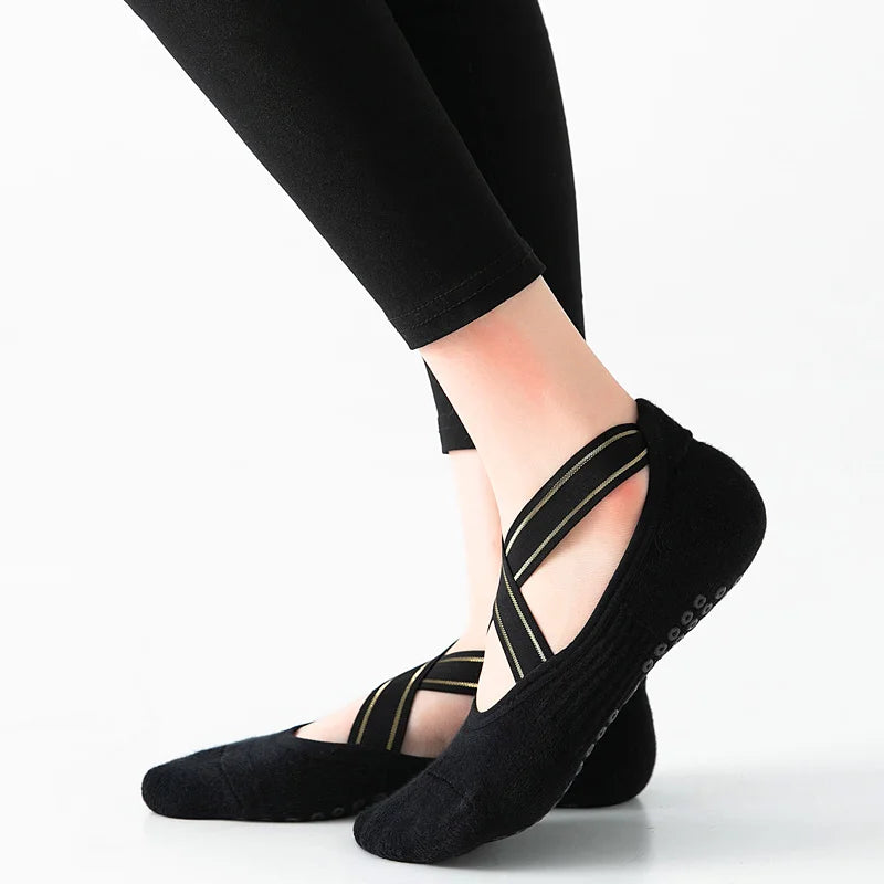 Reva Studio Grip Socks — Non-Slip Barre & Pilates